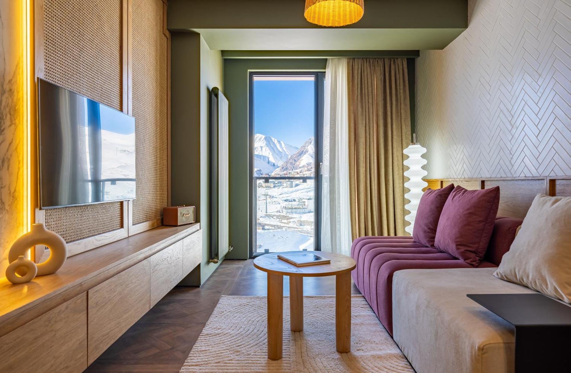 New Gudauri Geoflats Apartment Bagian luar foto