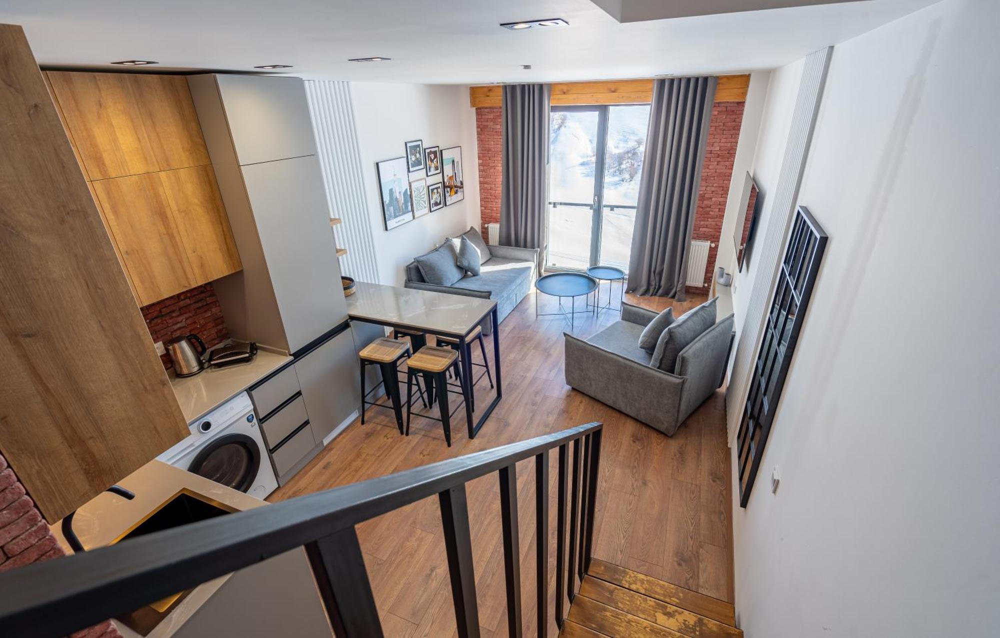 New Gudauri Geoflats Apartment Bagian luar foto